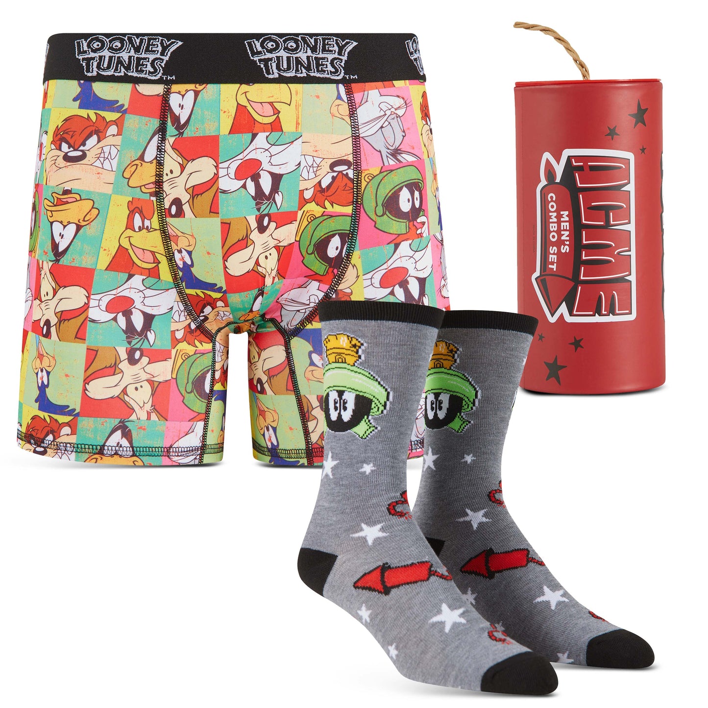 Men's Character Underwear and Socks Gift set