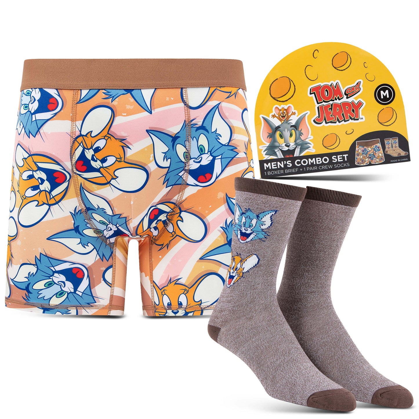 Men's Character Underwear and Socks Gift set