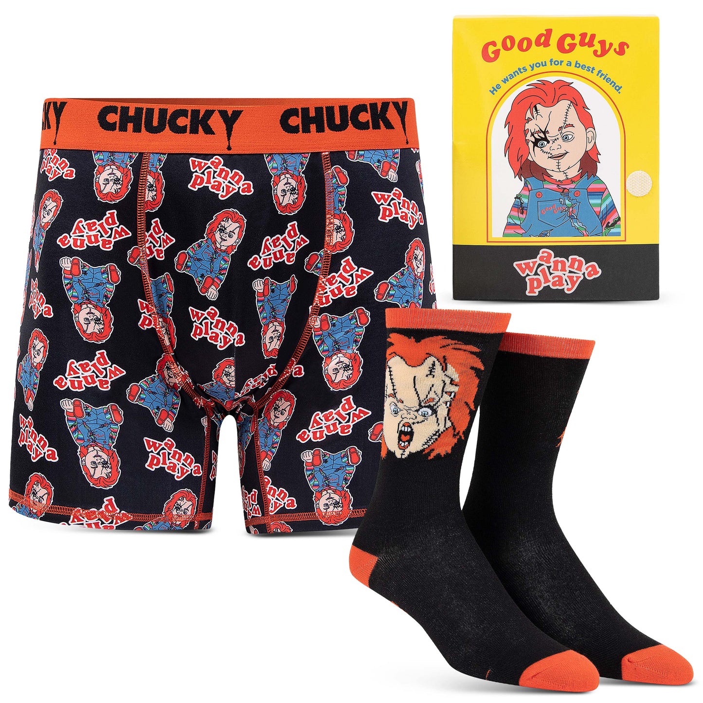 Men's Character Underwear and Socks Gift set