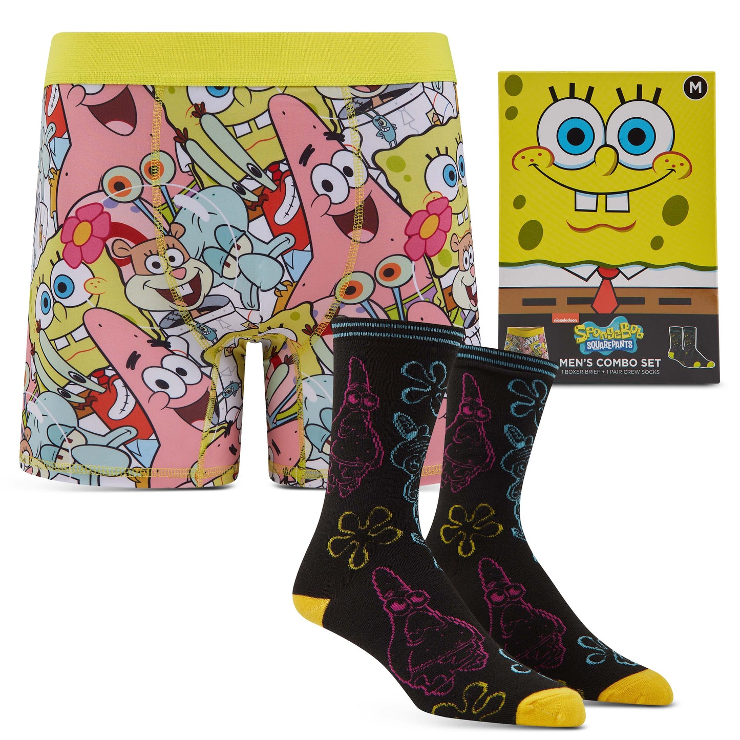 Men's Character Underwear and Socks Gift set