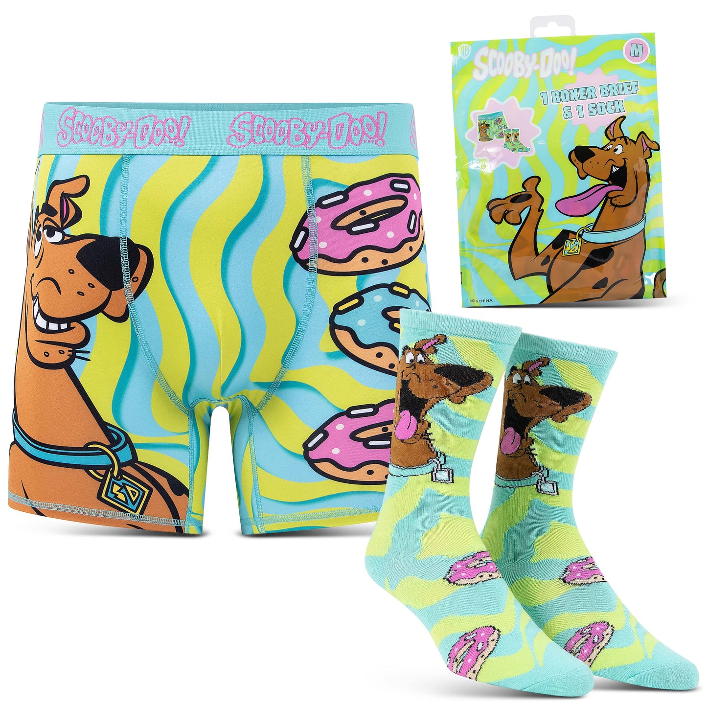 Men's Character Underwear and Socks Gift set