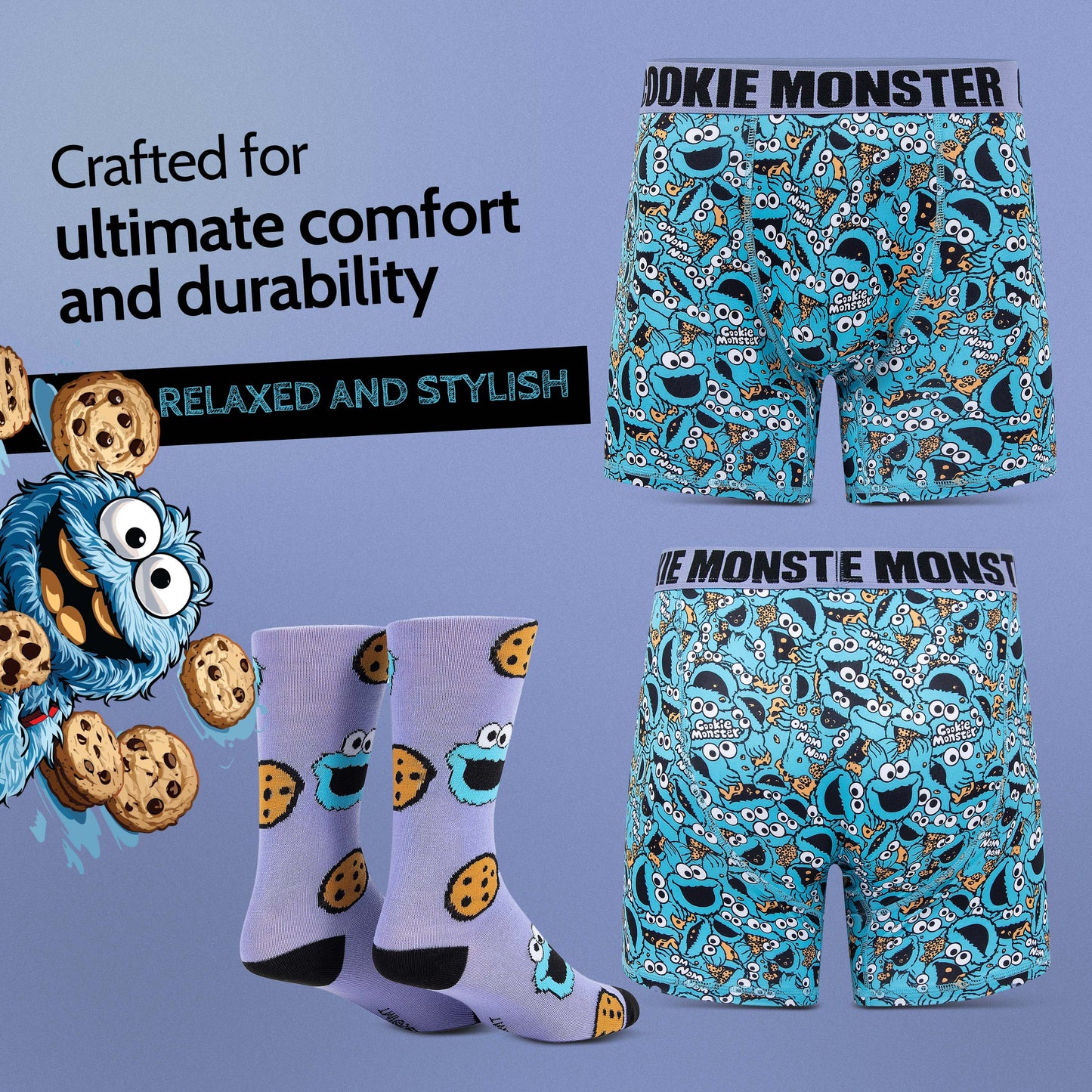 Men's Character Underwear and Socks Gift set