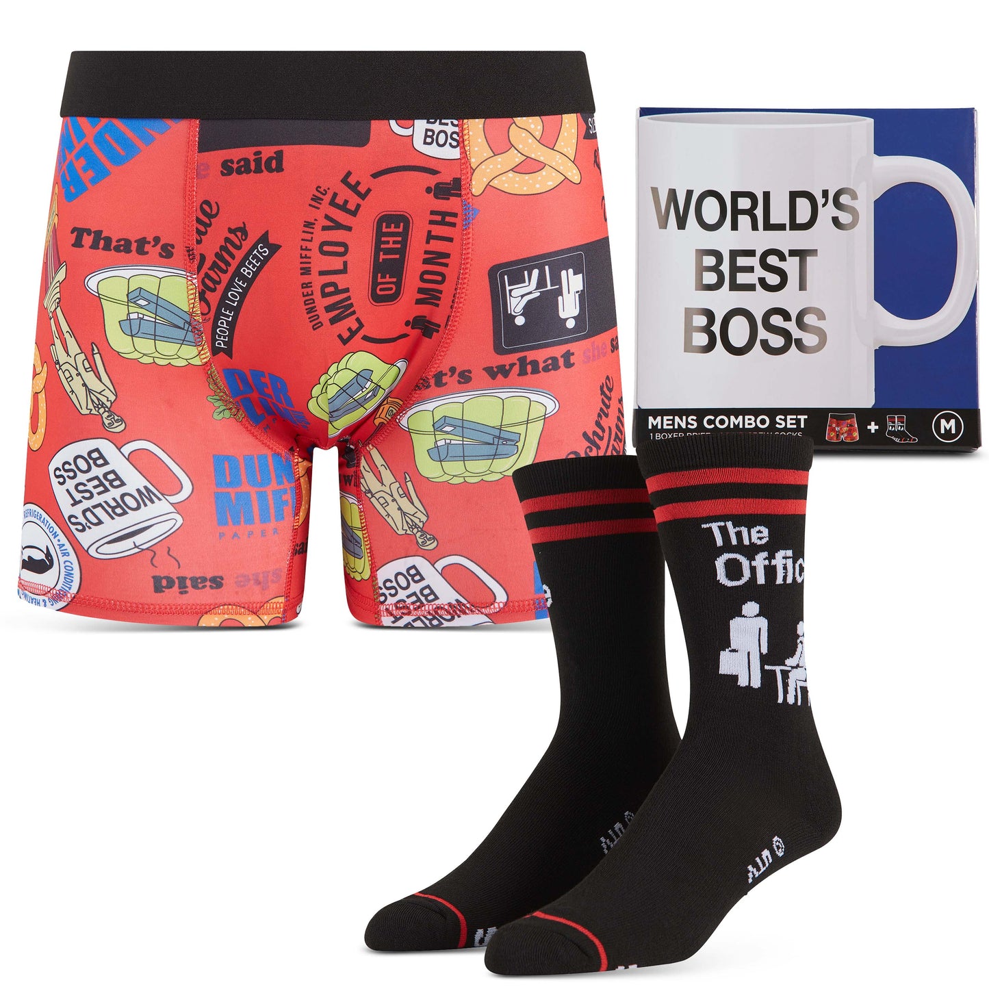 Men's Character Underwear and Socks Gift set