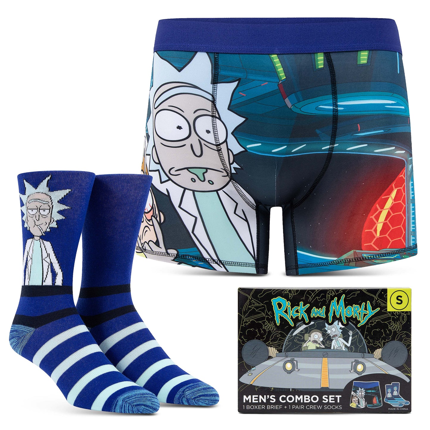 Men's Character Underwear and Socks Gift set