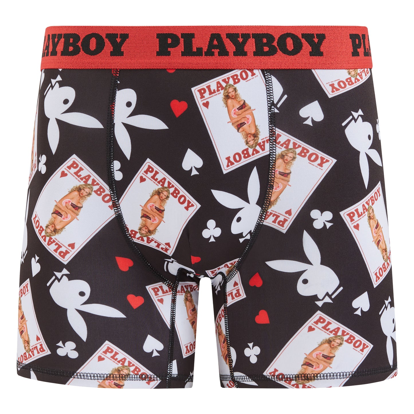 Playboy Men's Funny Boxer Briefs