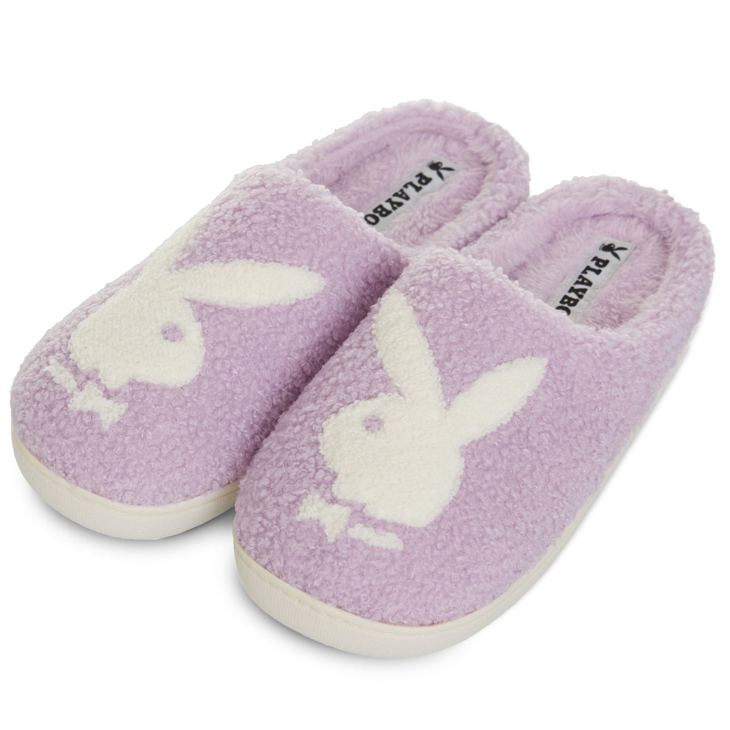 Playboy Fuzzy House Slip-On Slippers for Women